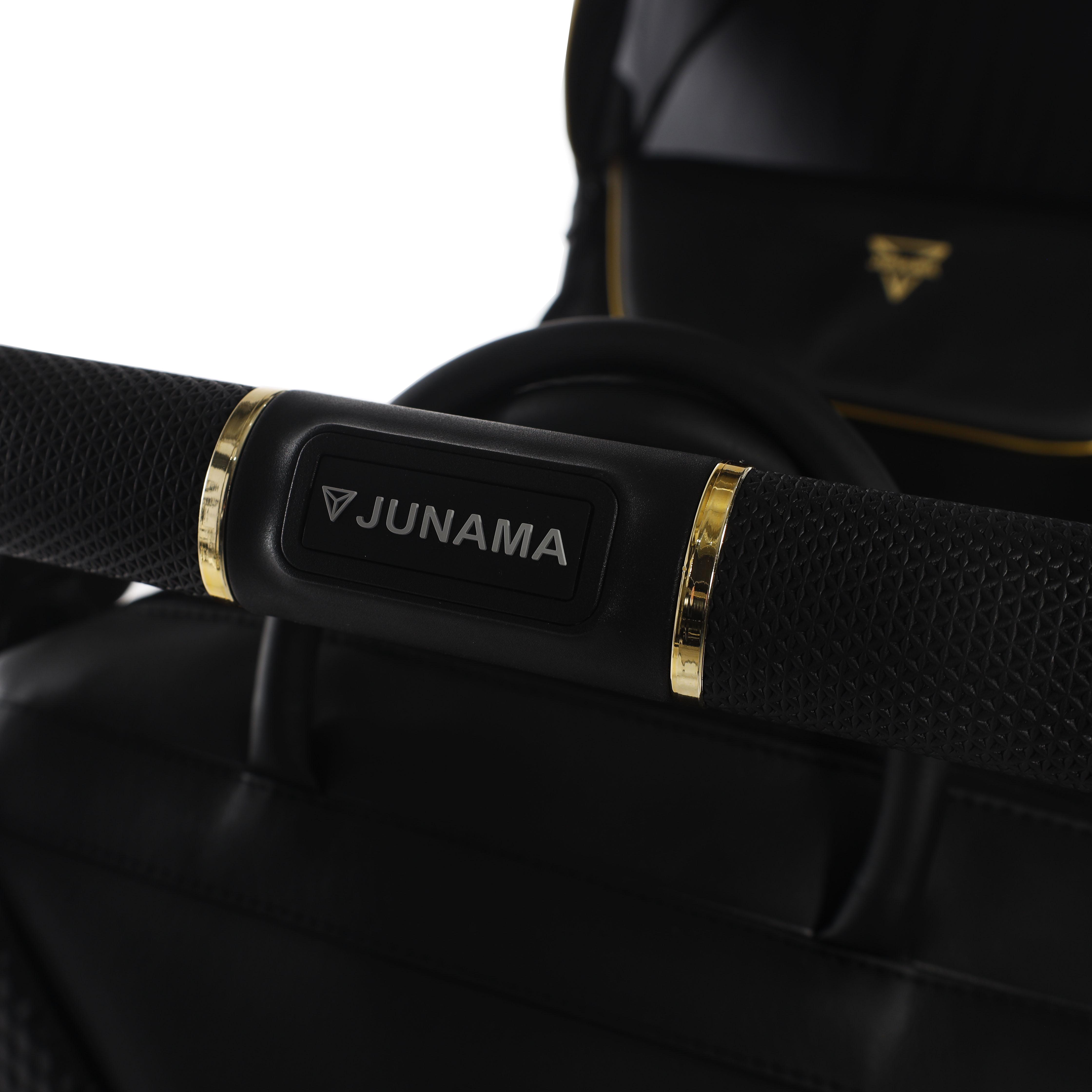 Дитяча коляска Junama Diamond Fluo Black/Gold (11078527) - фото 10