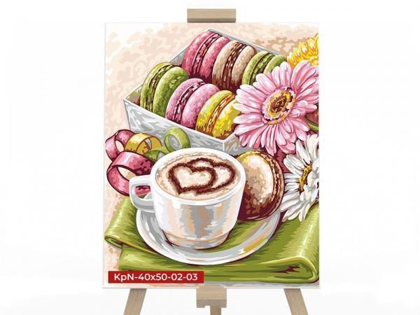 Картина по номерам Danko Toys №3 Утренний кофе 40х50 см серия 2 (KpN-40x50-02-03) Картина по номерам Danko Toys №3 Утренний кофе 40х50 см серия 2 (KpN-40x50-02-03)