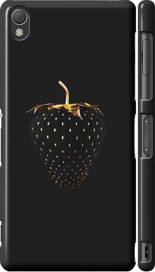 Чехол на Sony Xperia Z3 D6603 Черная клубника (3585c-58-42517)