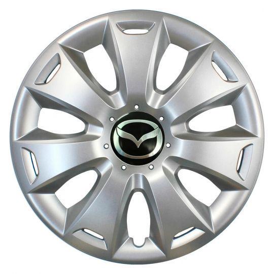 Автомобильные колпаки SKS 335 R15 с логотипом Mazda 4 шт. Серебристый Автомобильные колпаки SKS 335 R15 с логотипом Mazda 4 шт. Серебристый