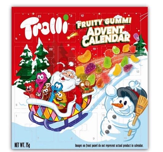 Адвент календарь Trolli Fruity Gummi Advent Calendar 75 г (2825515371)