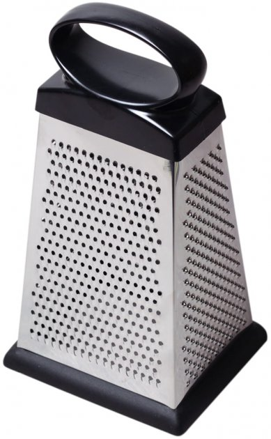 Тертка 4-х гранна з протиковзкою основою Ofenbach КМ-100100 з нержавіючої сталі 21х10х12 см Сталевий (150-84-100100) - фото 2 Тертка 4-х гранна з протиковзкою основою Ofenbach КМ-100100 з нержавіючої сталі 21х10х12 см Сталевий (150-84-100100) - фото 2