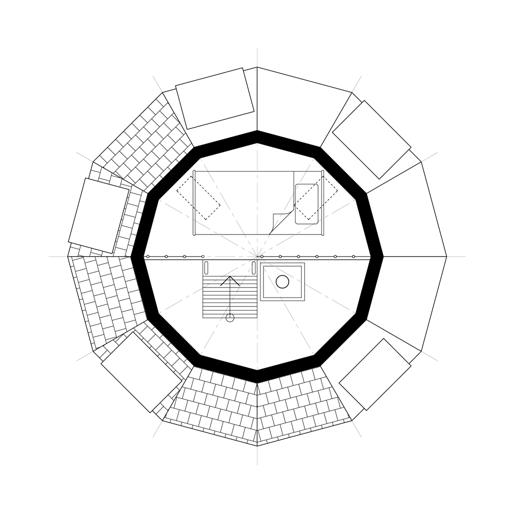 Будинок купольний Freedome House 6 швидкозбірний каркасний S 28 м2 (FDH 6) - фото 5