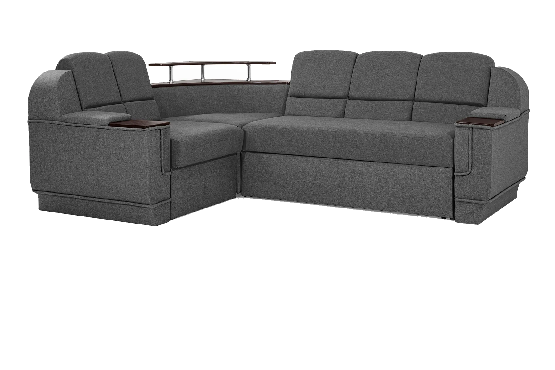 Диван угловой Меркурий 255х185 см Серый (25484950) - фото 1 Диван угловой Меркурий 255х185 см Серый (25484950) - фото 1