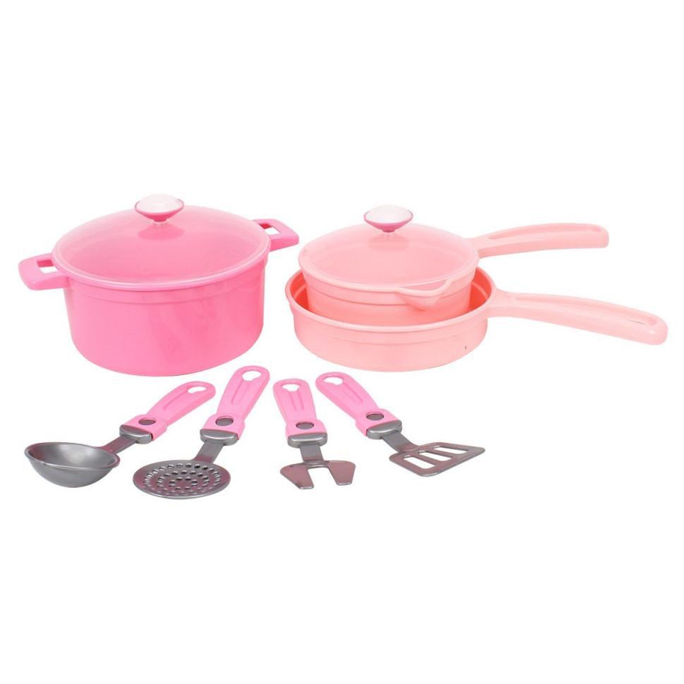 Дитячий ігровий набір Посуд 0075TXK 9 пр. Рожевий (26121984) - фото 2 Дитячий ігровий набір Посуд 0075TXK 9 пр. Рожевий (26121984) - фото 2