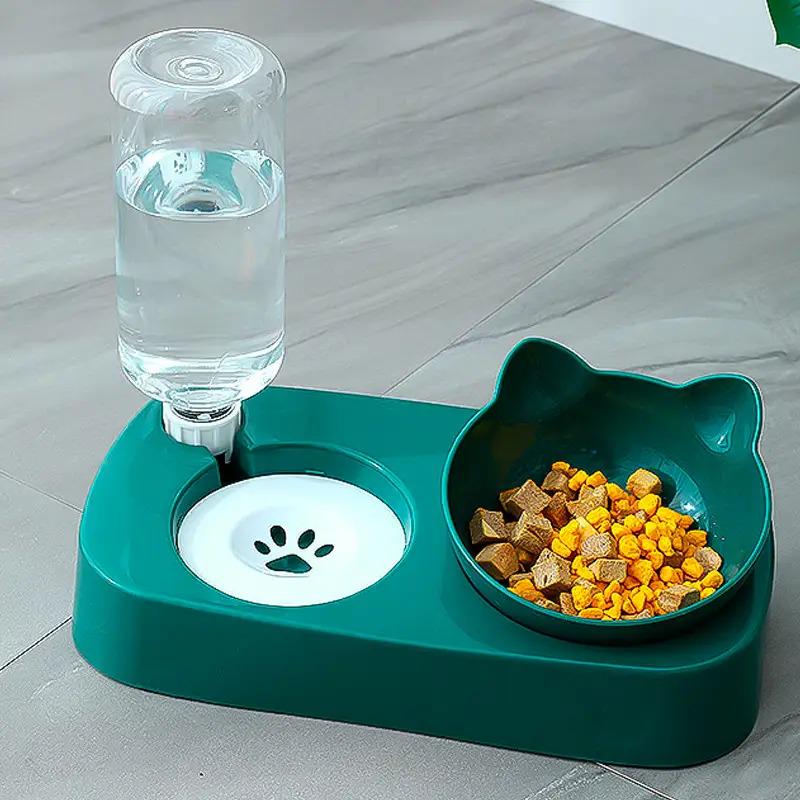 Миска для кошек Taotaopets 119906 220x282x145 мм Green (784780101) - фото 6