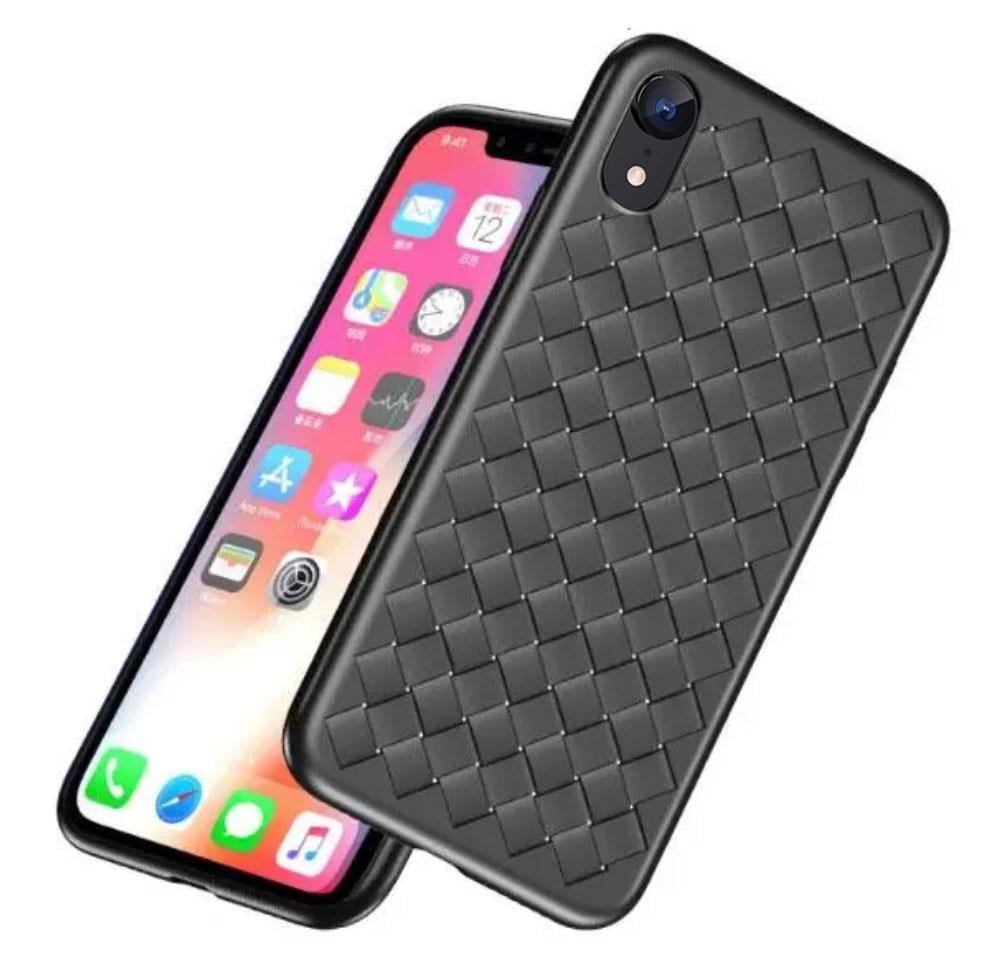 Чехол Primo BV Weaving для телефона Apple iPhone Xr - Black