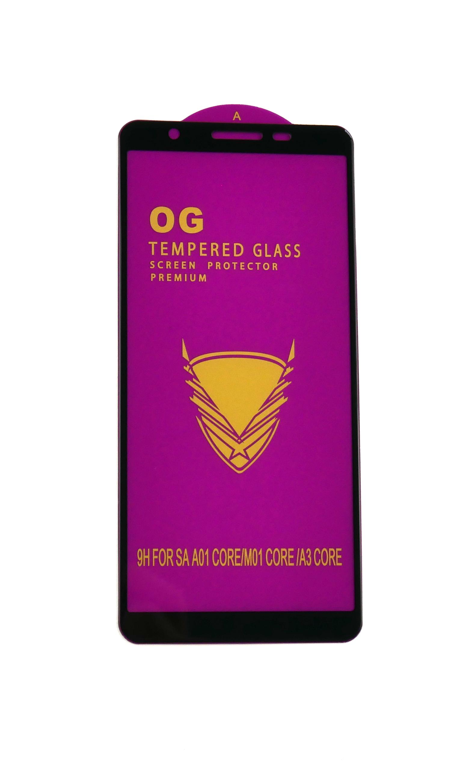 Захисне скло Glass OG для Samsung Samsung A01 Core Black (12084)