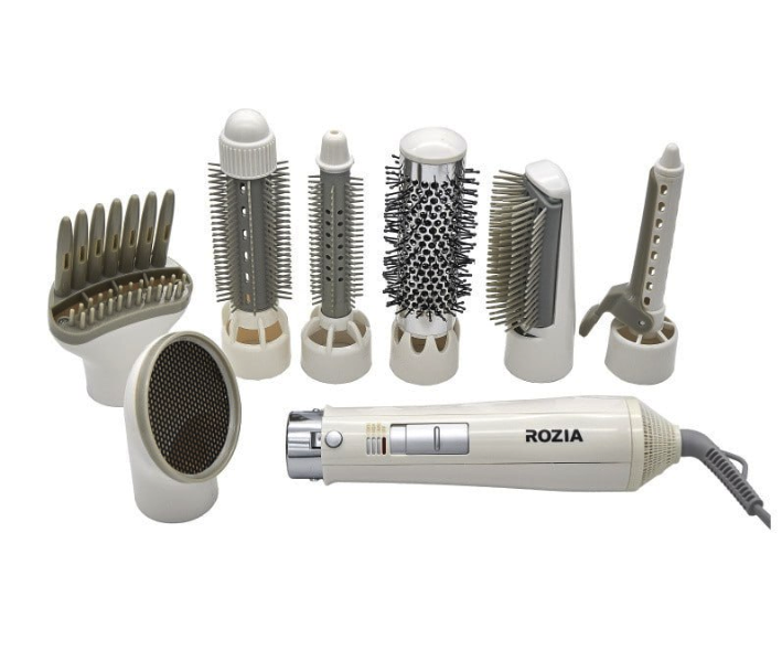 Стайлер Rozia HC-8110 Hot Air Styler 7в1 для різних типів волосся з функціями надання об’єму та випрямлення