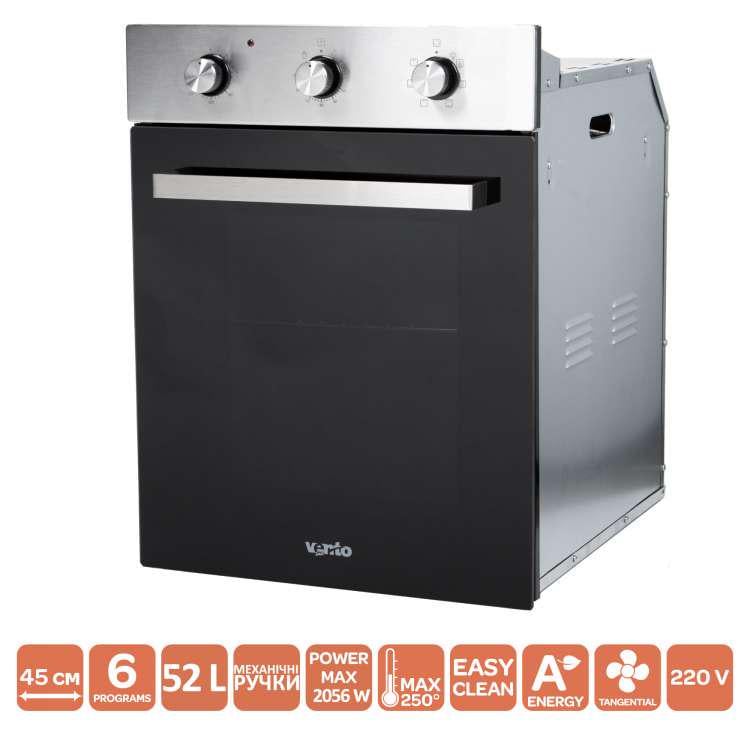 Духова шафа електрична Ventolux OSAKA 6 MT BKX (10559) - фото 2 Духова шафа електрична Ventolux OSAKA 6 MT BKX (10559) - фото 2