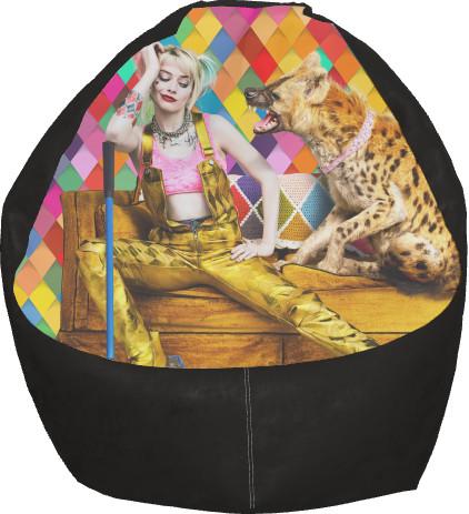 Крісло-груша Birds of Prey Harley Quinn Art M (13279077)