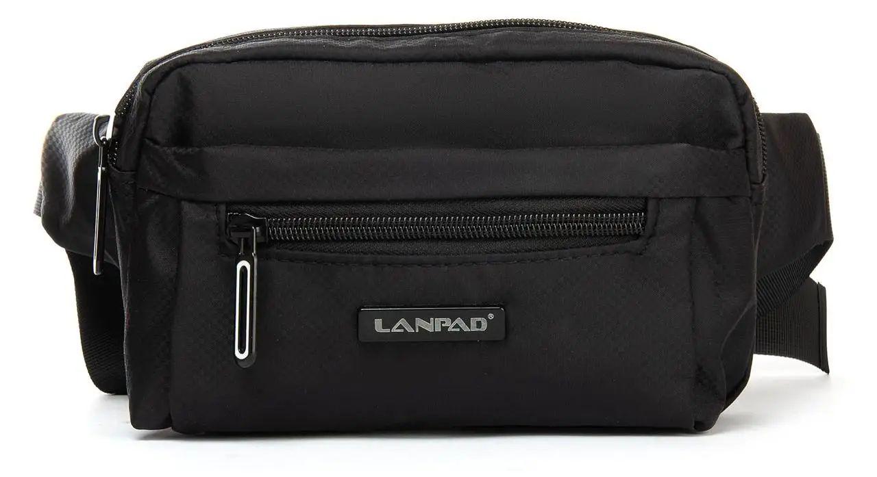 Сумка на пояс Lanpad Чорний (LAN61015 black) Сумка на пояс Lanpad Чорний (LAN61015 black)