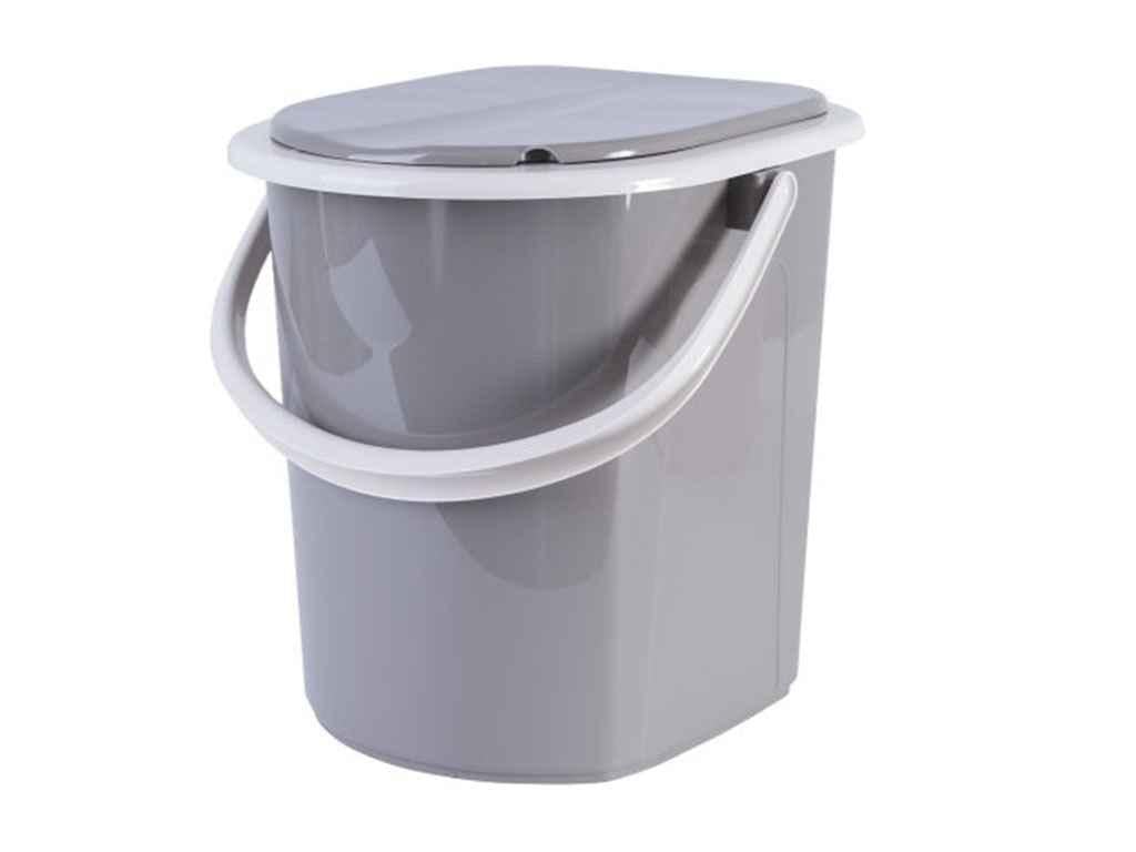 Ведро-туалет Алеана 22 л Какао (1961128151)