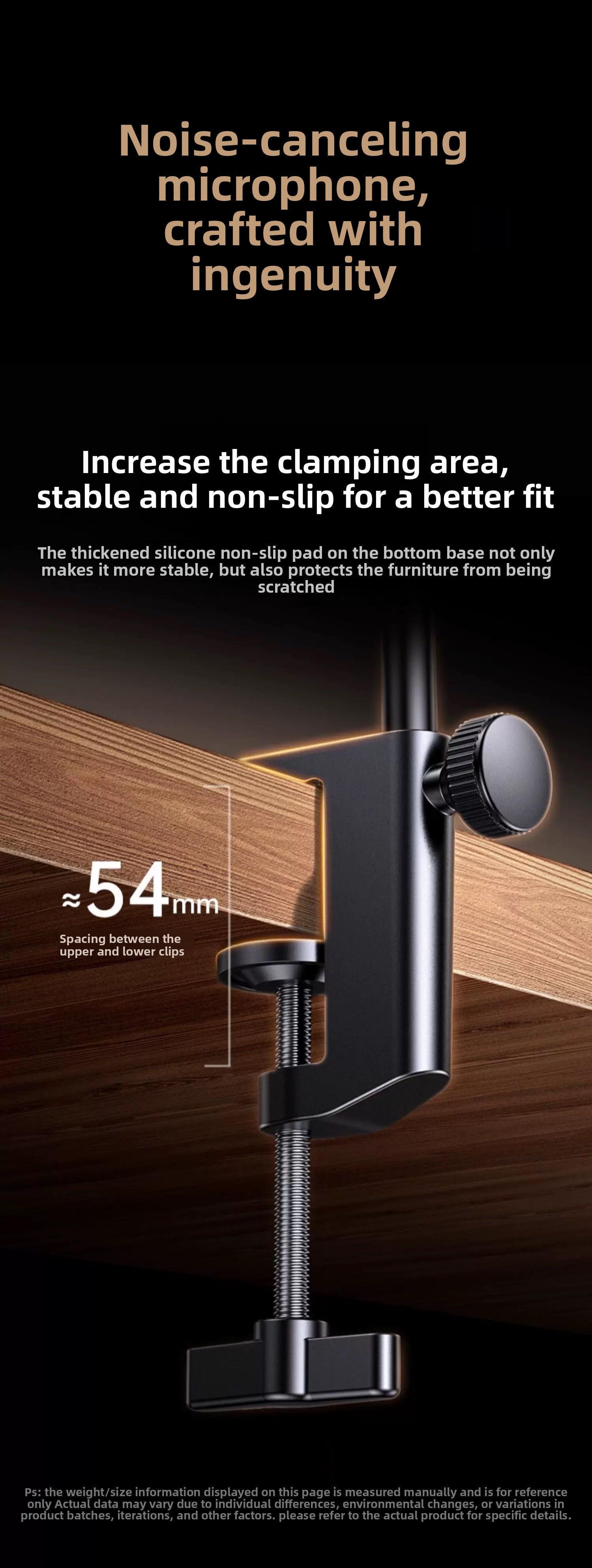 Мікрофон настільний Ugreen 96кГц/24біт 3.5 мм (55729) - фото 5 Мікрофон настільний Ugreen 96кГц/24біт 3.5 мм (55729) - фото 5