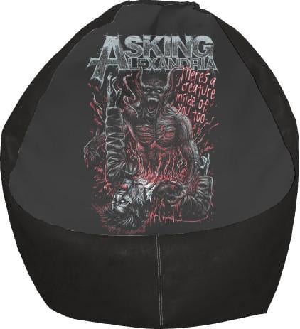 Кресло-груша Asking Alexandria S (13277239)