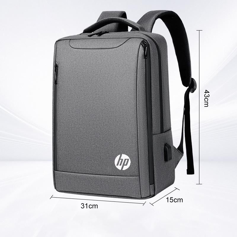 Рюкзак 2106-1 для ноутбука hp 15,6" з USB Сірий (IBN045S2 ) - фото 7 Рюкзак 2106-1 для ноутбука hp 15,6" з USB Сірий (IBN045S2 ) - фото 7