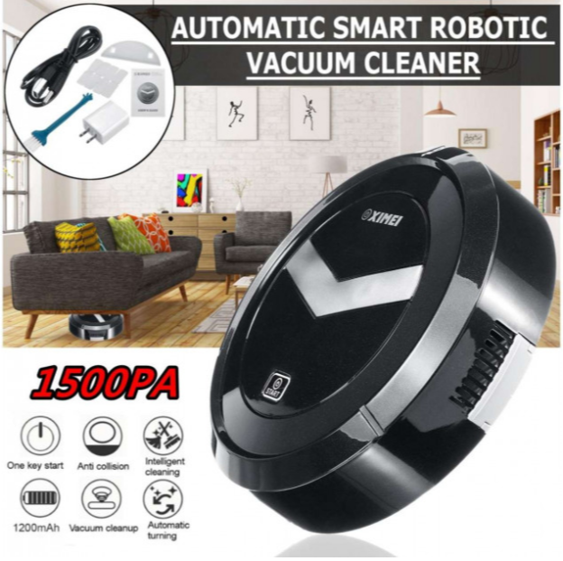 Робот-пылесос Ximei Smart Robot 18650 заряд от USB (11877784) - фото 4