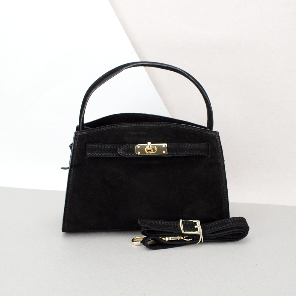 Сумка жіноча замшева Virginia Conti 03737 Чорний (2423594983) Сумка жіноча замшева Virginia Conti 03737 Чорний (2423594983)