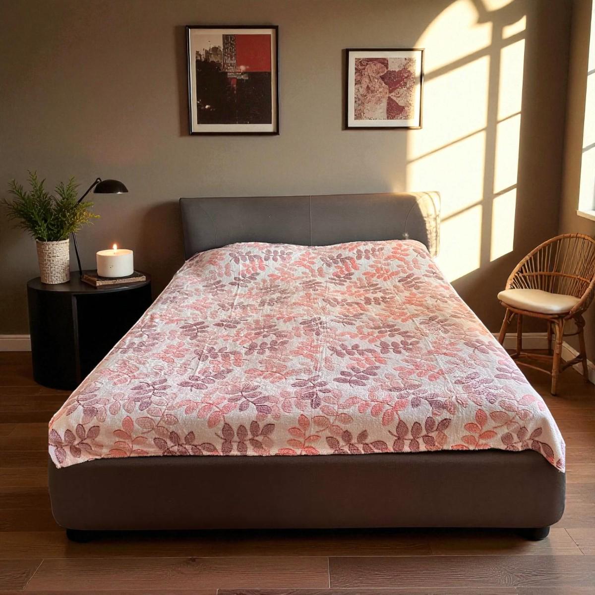 Плед Colorful Home Стрижка Листочки Евро 200х220 см (42616)