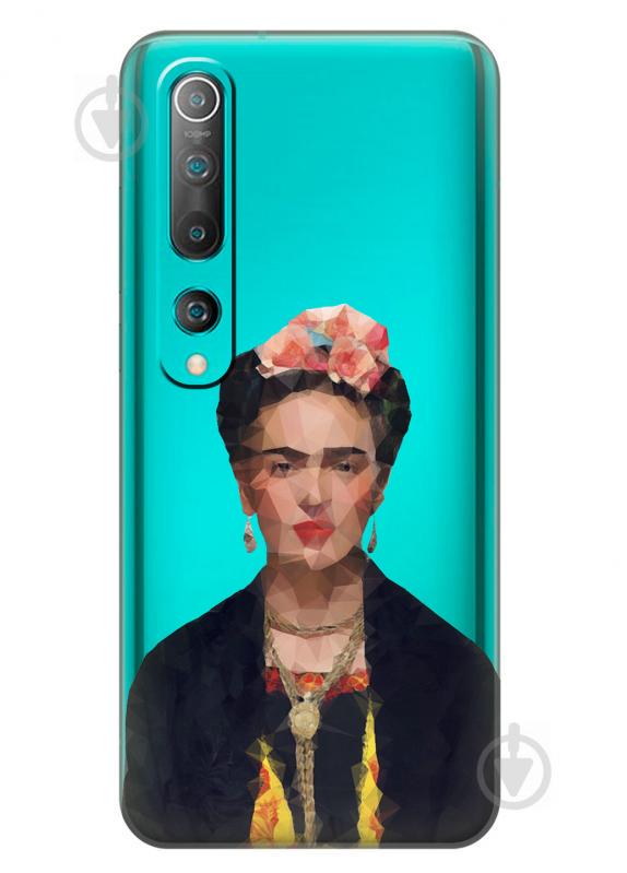 Силиконовый чехол iSwag для Xiaomi Mi 10 Фрида Кало (KS2667) Силиконовый чехол iSwag для Xiaomi Mi 10 Фрида Кало (KS2667)