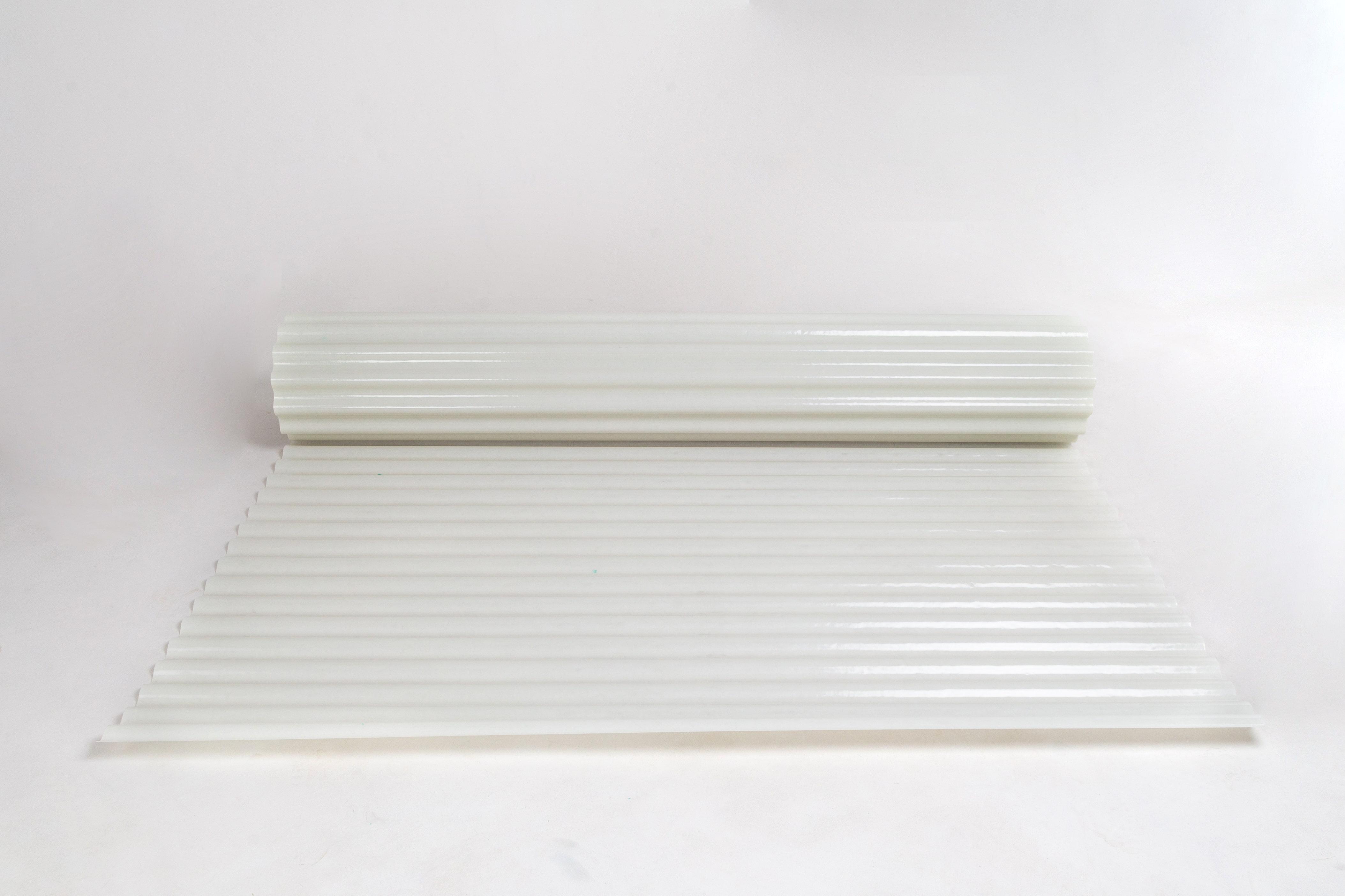 Шифер в рулонах пластиковый гофрированный PolyRoll 2 м Молочный - фото 7 Шифер в рулонах пластиковый гофрированный PolyRoll 2 м Молочный - фото 7