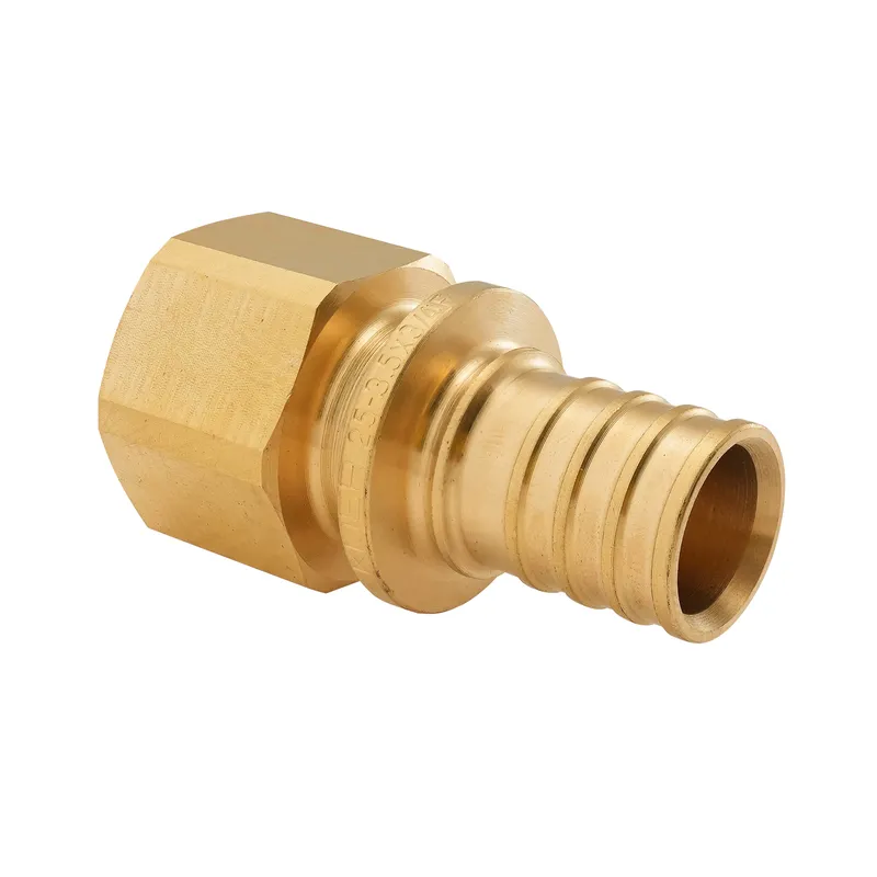 Натяжной переходник KOER KA.A06F-16 с внутренней резьбой латунный 16x2,2 мм x 1/2"F (OL-KR4861)