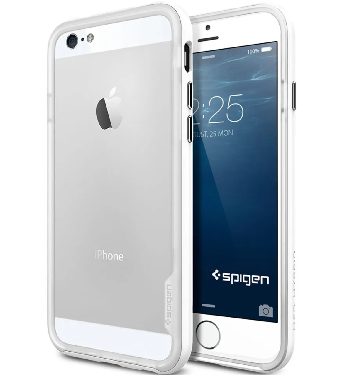 Чехол-бампер Spigen SGP Neo Hybrid EX Series Bumper for iPhone 6/6S, Infinity White (SGP11029)