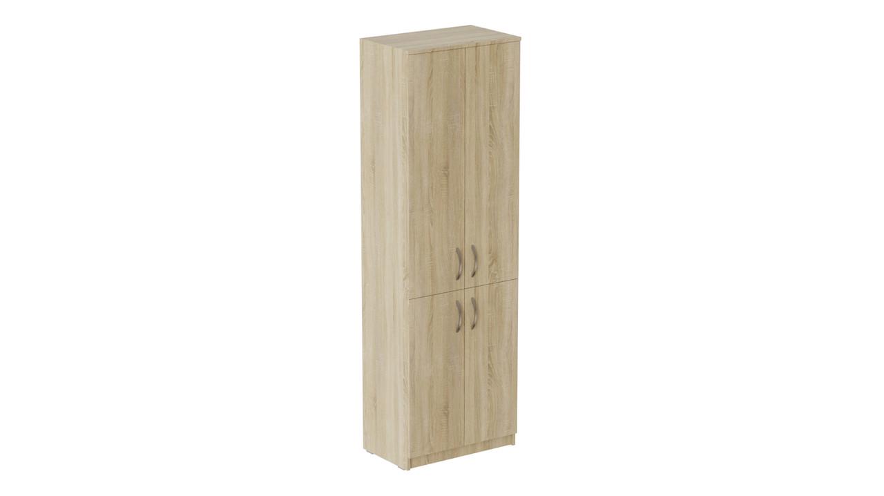 Шкаф Ferrum-decor Анжело на 5 полок с 4 дверями ДСП 16 мм 1900x600x380 мм Дуб Сонома (FRD-105004)