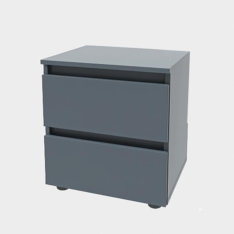 Тумба прикроватная Еверест ТЛ-1 Лайт 45х38х49 см Графит (DTM-4911)