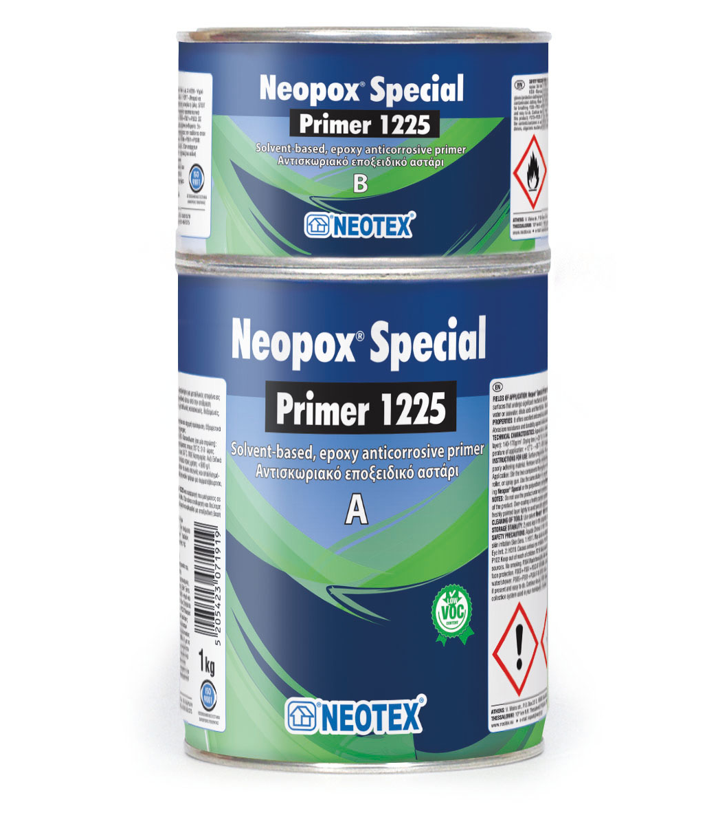 Грунтовка антикоррозионная эпоксидная для металла Neotex Neopox Special Primer 1225 A+B 1 кг
