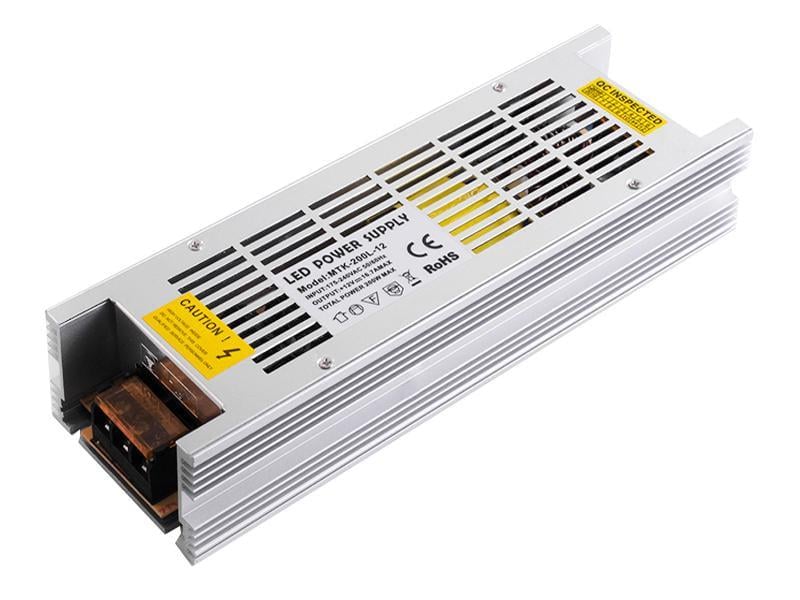 Блок питания LEDUA IP20 long 12V 200W (23500217)