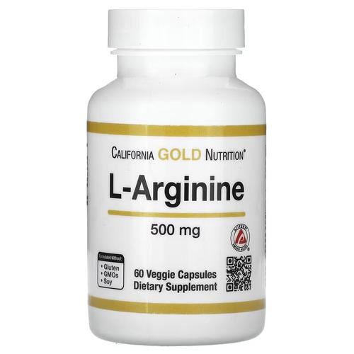 Аргинин Калифорния Gold Nutrition L-Arginine 60 капс. (CGN-01126)