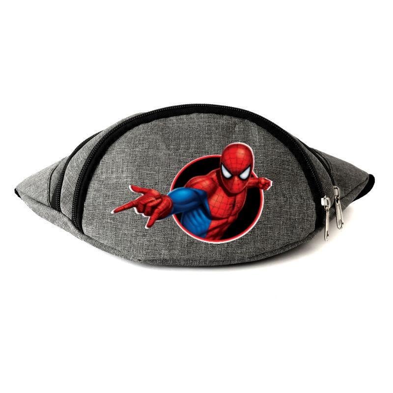 Поясная сумка-бананка Cappuchino toys Человек Паук Spiderman-007 Серый (1558626812) Поясная сумка-бананка Cappuchino toys Человек Паук Spiderman-007 Серый (1558626812)