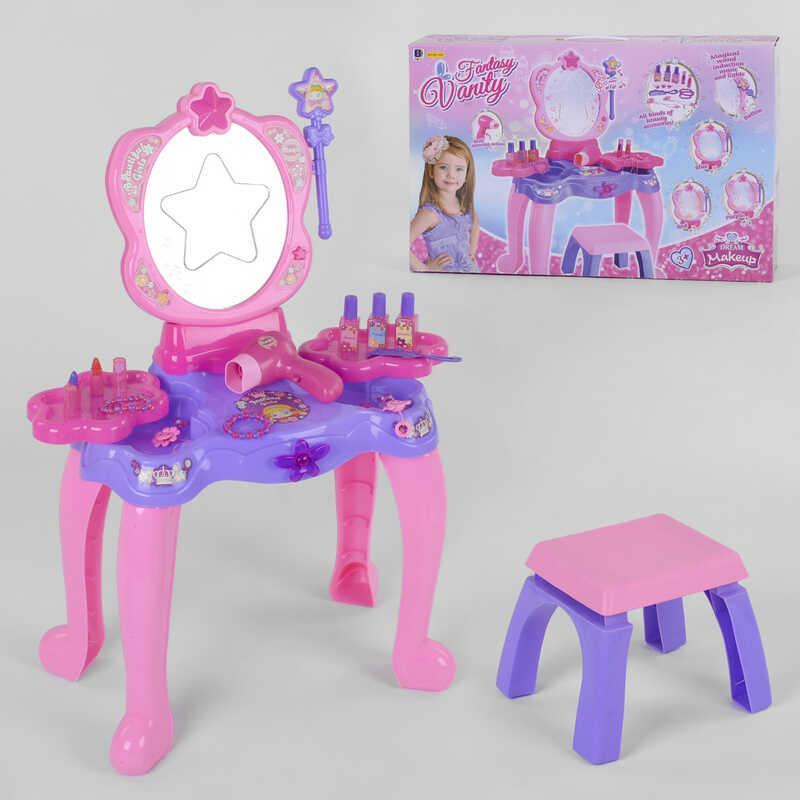 Трюмо со стульчиком Huada Toys со светом и звуком 661-124 (6) Трюмо со стульчиком Huada Toys со светом и звуком 661-124 (6)