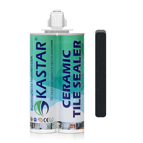 Затирка эпоксидная Kastar Ceramic Tile Sealant Luxurious двухкомпонентная Black Pearl/Черный