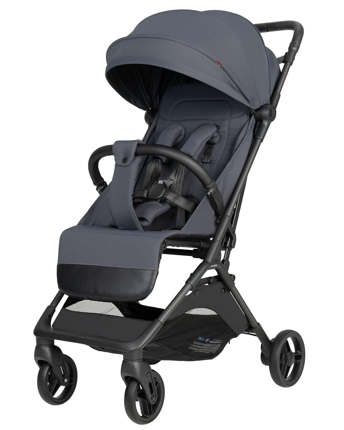 Коляска прогулочная CARRELLO Solo CRL-5531 Chrome Grey (37838547)