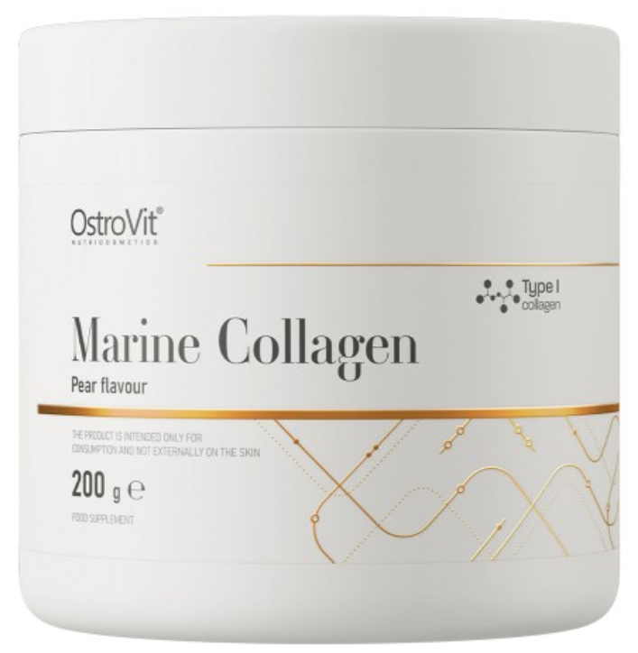 Колаген морський OstroVit Marine Collagen Груша 200 г