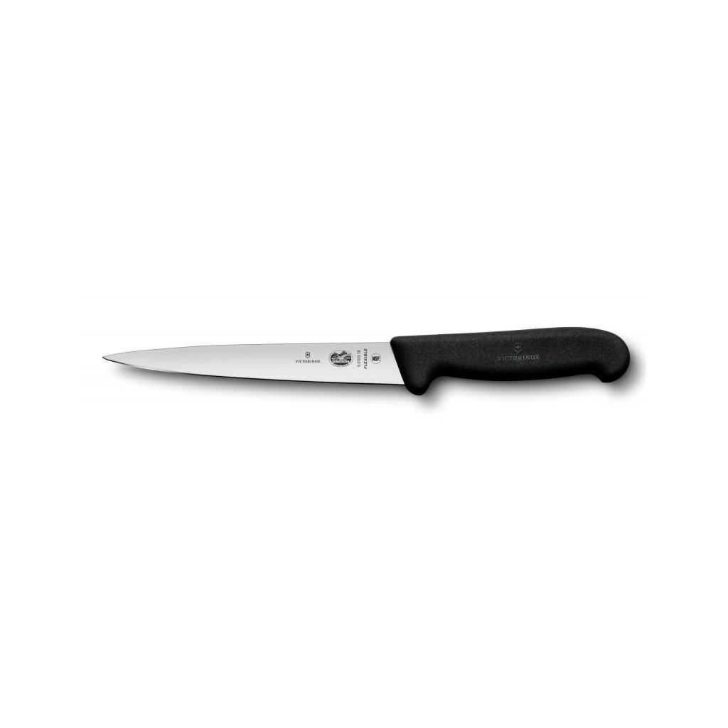Кухонный нож Victorinox Fibrox Filleting Flexible 18 см Black (5.3703.18) Кухонный нож Victorinox Fibrox Filleting Flexible 18 см Black (5.3703.18)