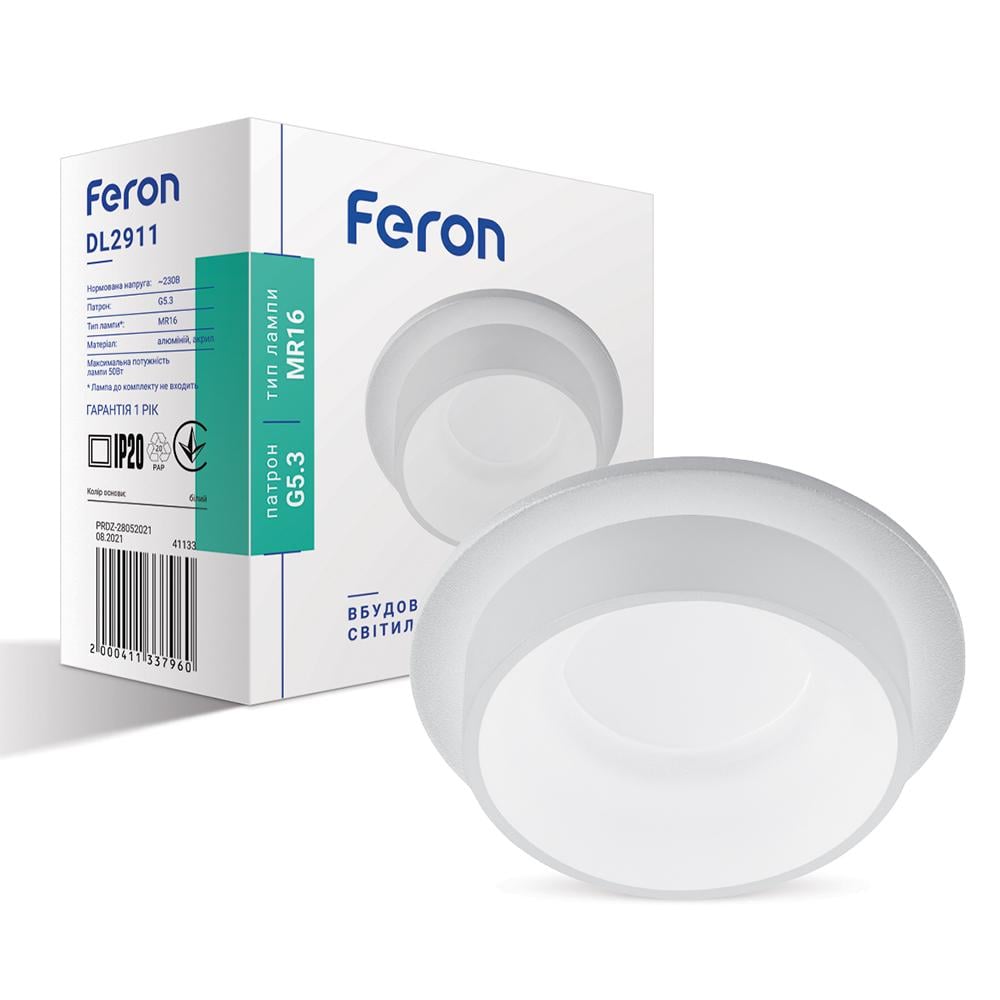 Светильник встраиваемый Feron DL2911