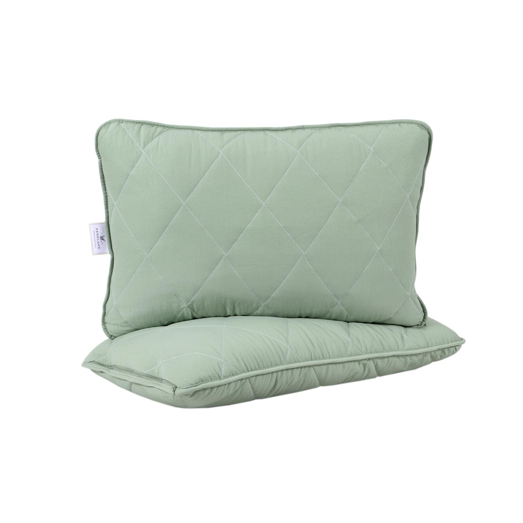 Ковдра з подушками Penelope Colors in Comfort євро Зелений (svt-2000022343459) - фото 3 Ковдра з подушками Penelope Colors in Comfort євро Зелений (svt-2000022343459) - фото 3