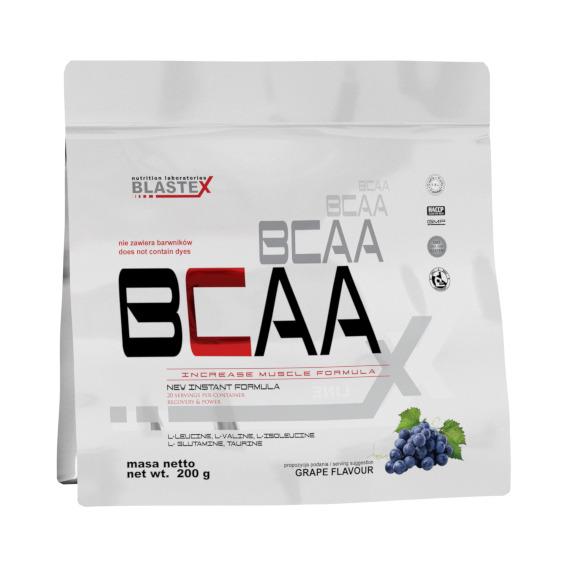 Аминокислота BCAA для спорта Blastex BCAA Xline 200 г 20 порций Grape