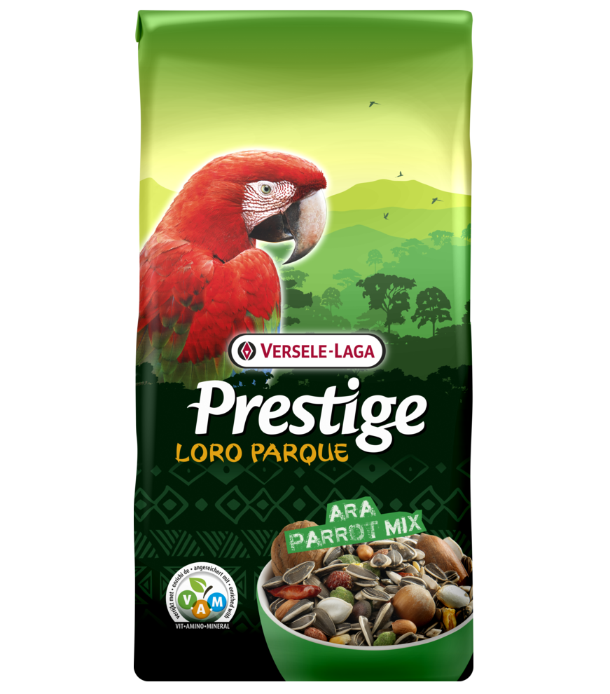 Корм для Ара и крупных попугаев Versele-Laga Prestige Premium Ara Parrot Mix 15 кг (5979363)