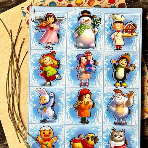 Сортер-вкладиш Новорічний 1 (197313) - фото 3 Сортер-вкладиш Новорічний 1 (197313) - фото 3