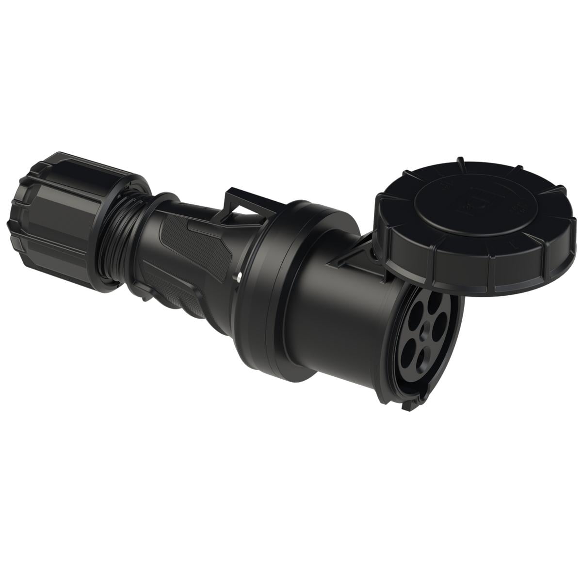 Силова розетка кабельна PCE 3P+N+E IP67 63A 400V (235-6xs)