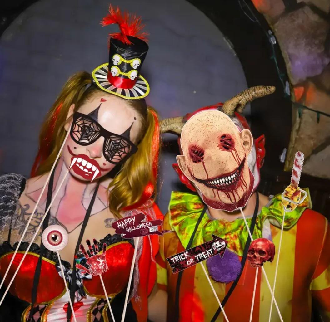 Фотобутафория на Хэллоуин 26 дет. One size Разноцветный (901998) - фото 5 Фотобутафория на Хэллоуин 26 дет. One size Разноцветный (901998) - фото 5