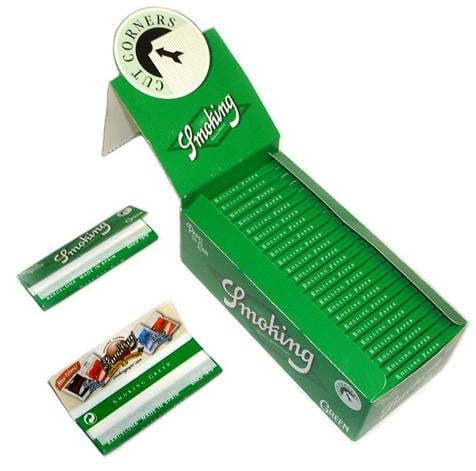 Блок сигаретной бумаги Smoking №8 Green 50 стиков