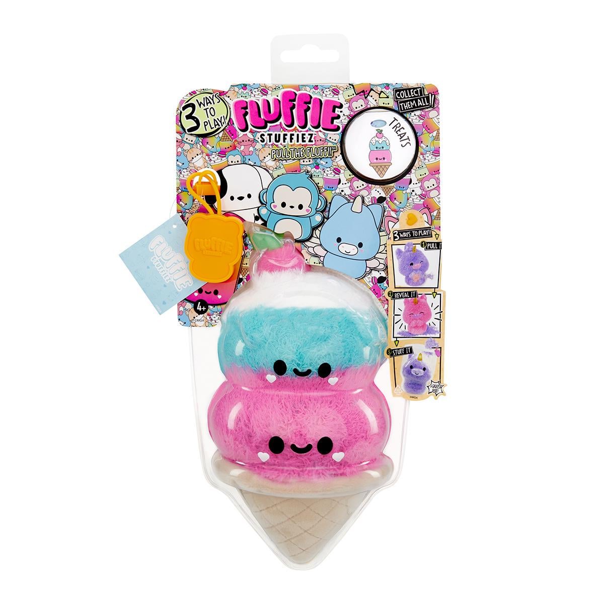 М’яка іграшка-антистрес FLUFFIE STUFFIEZ серії Small Plush Морозиво (MTT-192831)
