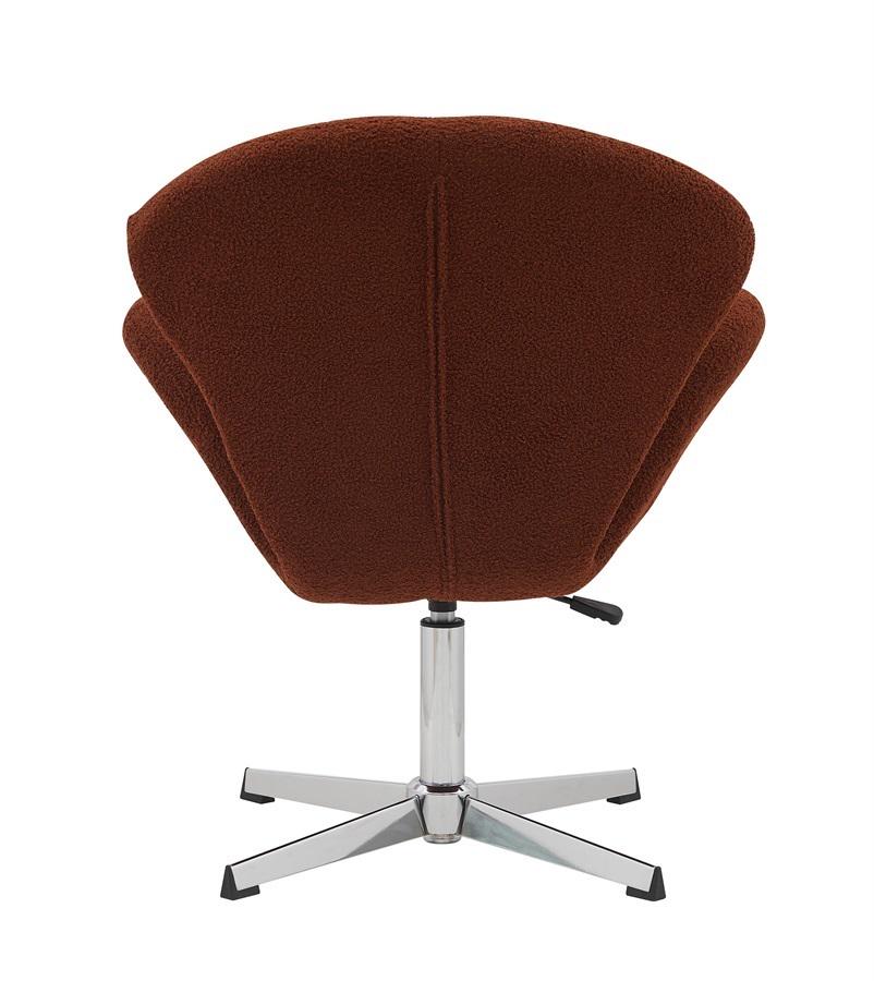 Крісло Сван букле Коричневий (swanbr) - фото 3 Крісло Сван букле Коричневий (swanbr) - фото 3