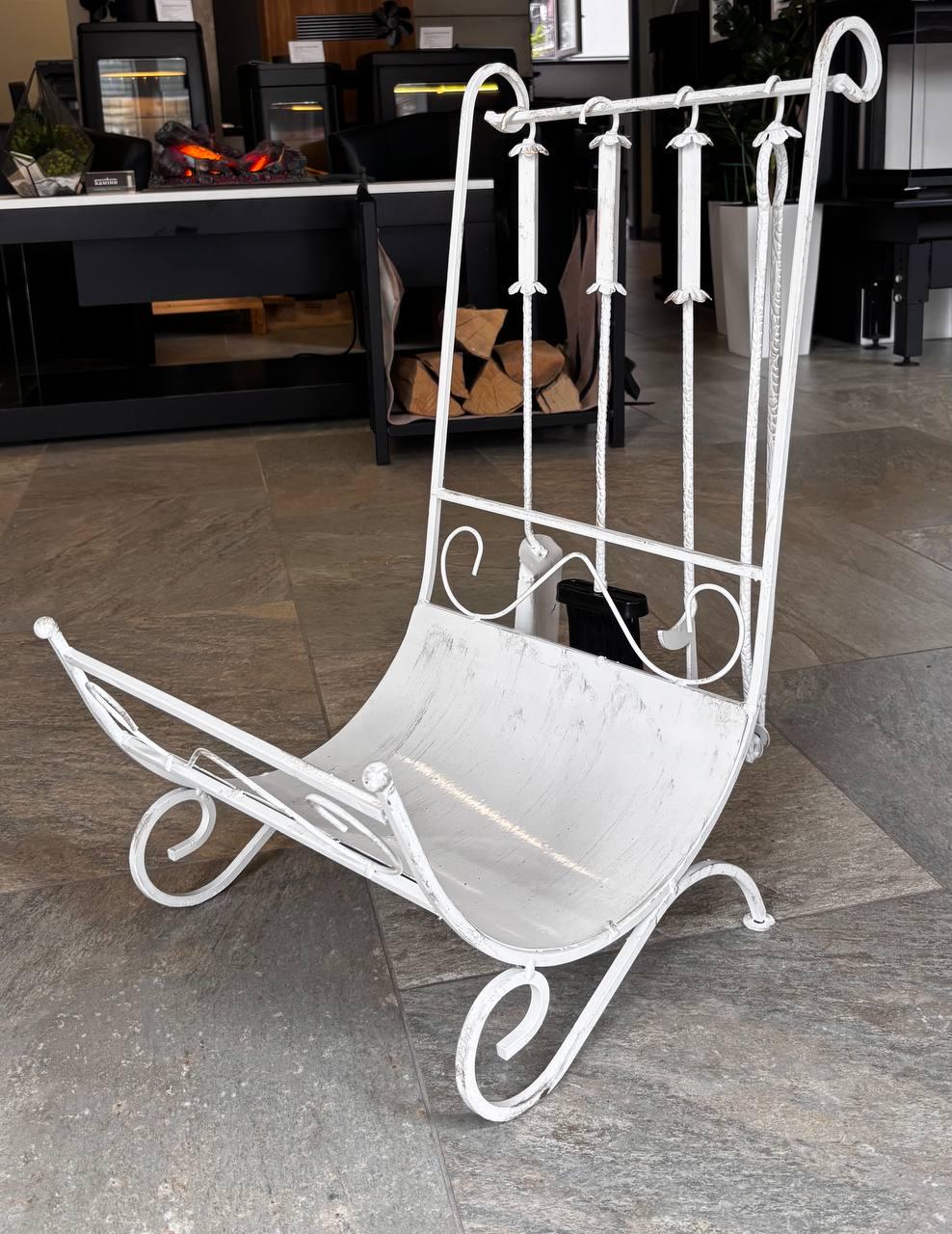 Набір для каміну кований Білий (28918622) - фото 2