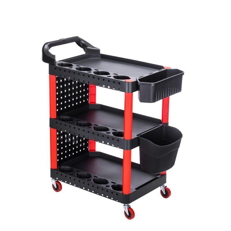 Сервисная тележка Kraft&Dele KD1076 3 полки для мастерской